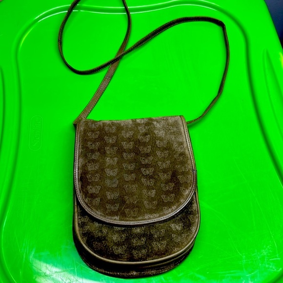 Bottega Veneta Handbags - Bottega Veneta Italian suede shoulder bag